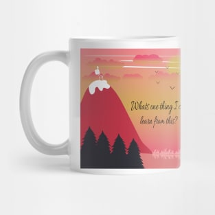 Warm Forest Landscape - Landscape For Stress Relief Mug